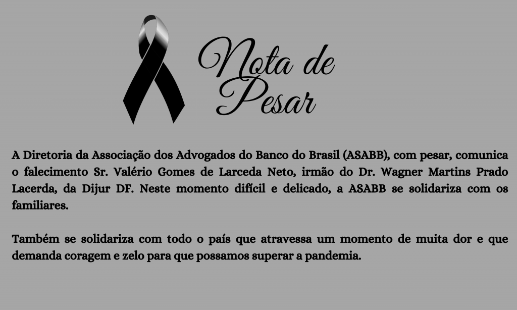 Nota de Pesar
