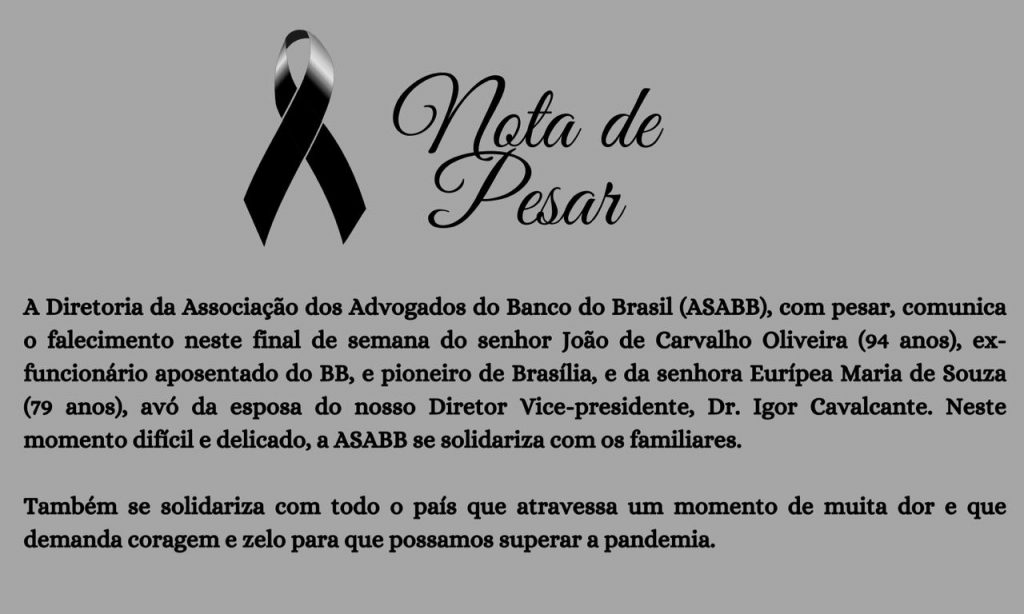 Nota de Pesar