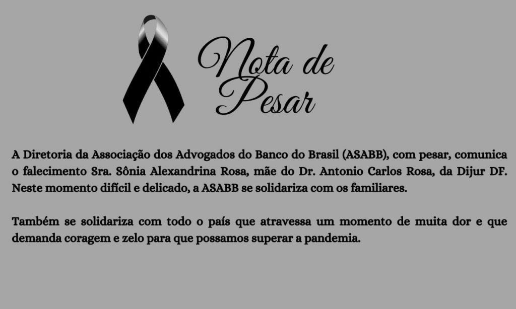 Nota de Pesar