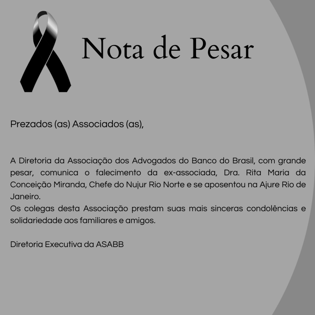 Nota de Pesar