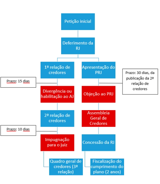O passo a passo de um processo de recuperação judicial