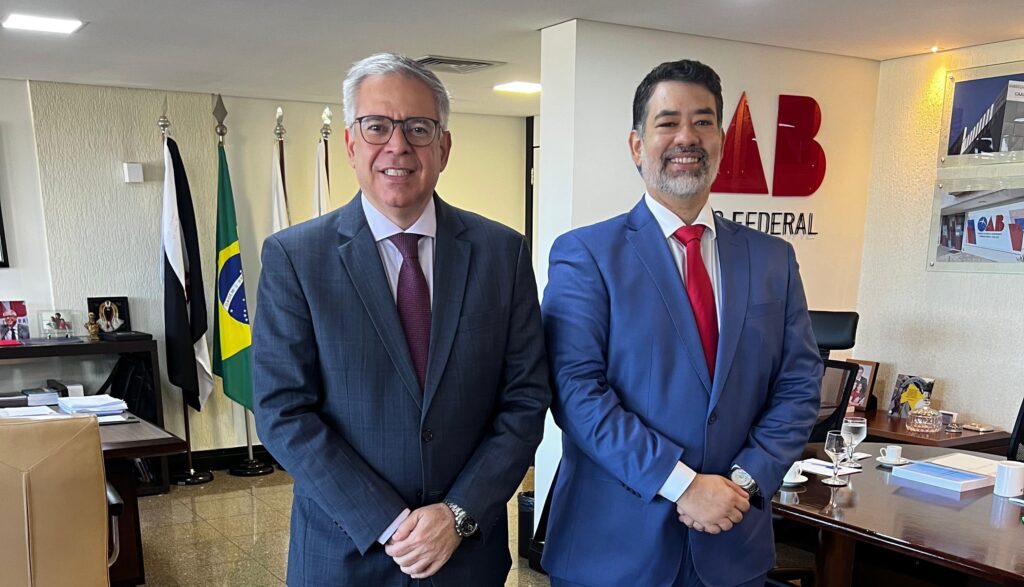 Visita institucional ao Presidente da OAB/DF